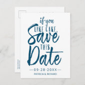 このもし日のケーキ救は好き結婚だ ポストカード (正面/裏面)