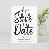 このもし日はケーキ救が好き 招待状 (スタンド正面)