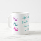 このもし靴はマグに合う コーヒーマグカップ (正面左)