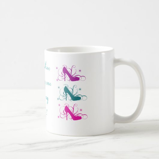 このもし靴はマグに合う コーヒーマグカップ (右)