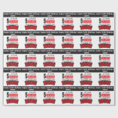 このよい|の誕生日を見るために5十年かかりました ラッピングペーパー (フラット)