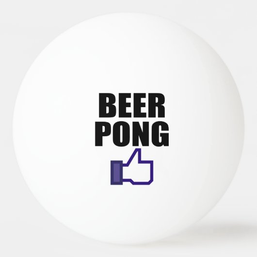 このようなビールPONG、 卓球ボール (正面)