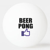 このようなビールPONG、 卓球ボール (裏面)