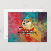 このような卒業式 案内ポストカード (正面/裏面)