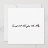 このような夜 – ミニプリント (裏面)