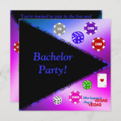 このようにして私は学士転がの招待状勾配 招待状 (正面/裏面)