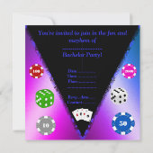 このようにして私は学士転がの招待状勾配 招待状 (裏面)