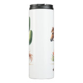 このアインテキサス州女性のカーボーイホース タンブラー (裏面)