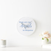 このアクリル製デザイン時計に独自の時計を作成 ラウンド壁時計 (ホーム)