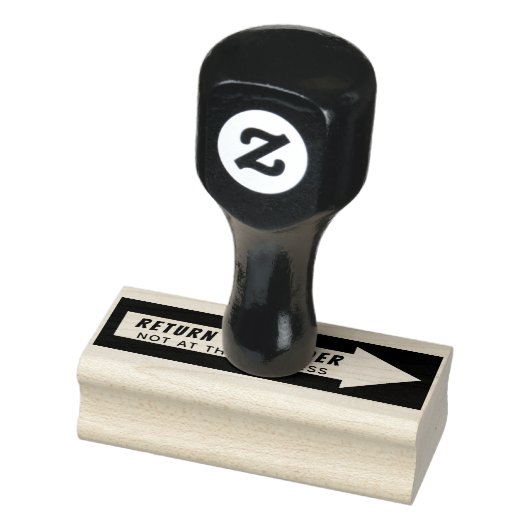 このアドレスにない送信者スタンプに戻るカスタム ラバースタンプ (スタンプ)