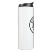 このアライグマを愛してライブ笑おもしろいい タンブラー (回転左)