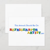 「このアートワークはオンにする必要がある」注 (正面/裏面)