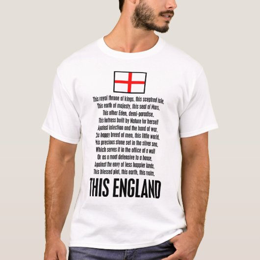 このイギリス Tシャツ (正面)