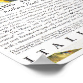 このイタリアン旗の下に~を並べる ポスター (角)