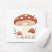 このイラストレーションは温かく心地よい収穫を描いている マウスパッド (マウス)