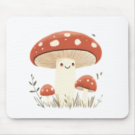 このイラストレーションは温かく心地よい収穫を描いている マウスパッド