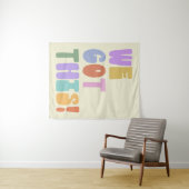 このインスピレーションあふれる名言がキュートなパステルカラーで登場！  タペストリー (インサイチュ(横))