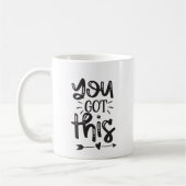 このインスピレーションを得た コーヒーマグカップ (左)