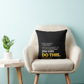 このインスピレーションを自分自身で信頼できる クッション (椅子)