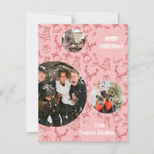 このウィムシカと一緒に陽気な休暇メッセージを送る