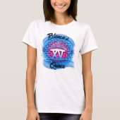 このエアブラシのTシャツをパーソナライズ Tシャツ (正面)