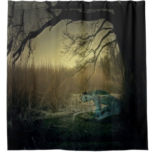 このエルベ シャワーカーテン (正面)