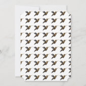 このエレガントなデザイン 招待状 (裏面)