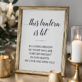 このエレガント灯籠は火の付いた結婚の記念碑である ポスター