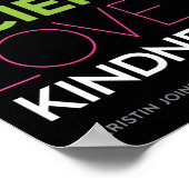 このオフィスで…..親切は何でものしるしだ ポスター (角)