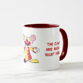 このオフィスはサーカスのピエロの完全です マグカップ (正面右)