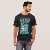 このオヤジに男のやり方を教えてもらおう Tシャツ (正面フル)