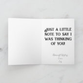 このオートバイバイクもしくは自転車に乗る人女神ファンタジーをパーソナライズ シーズンカード (内部)