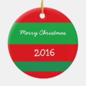 このオーナメントをペットの写真でカスタマイズ セラミックオーナメント (裏面)