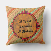 このカスタマイズキャニョランズ枕 クッション (裏面)