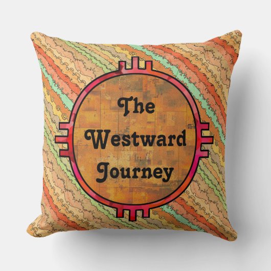 このカスタマイズキャニョランズ枕 クッション (正面)