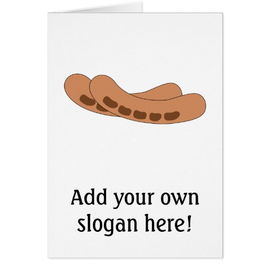 このカスタマイズソーセージ図 (正面)