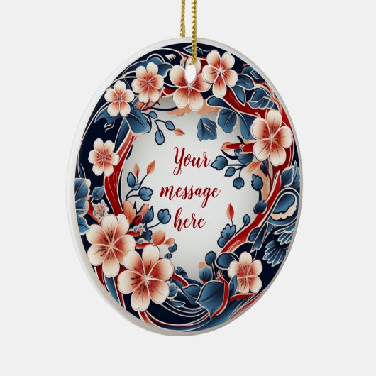 このカスタマイズ千代上オーナメント セラミックオーナメント (右)