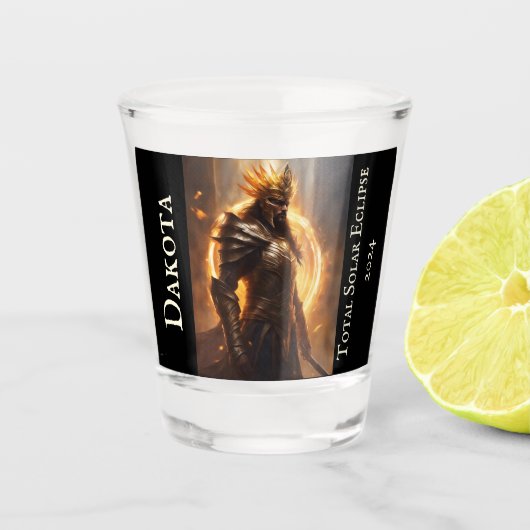 このカスタマイズ吸熱器のショットグラスを受け取る人 ショットグラス (正面)
