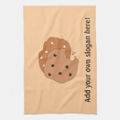 このカスタマイズCookieグラフィック キッチンタオル (縦)