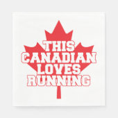このカナディアンランニングラブズ スタンダードランチョンナプキン (正面)