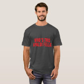 このカパルディって男の女の子 Tシャツ (正面フル)