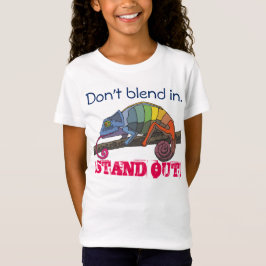 このカメレオンは…混じりません Tシャツ