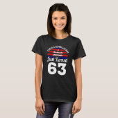 このカンボジアは63歳のカンボジアに生まれた Tシャツ (正面フル)