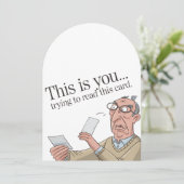 このカード読のパパ 招待状 (スタンド正面)