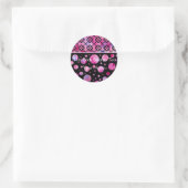 このガーリー本はステッカーに属している ラウンドシール (バッグ)
