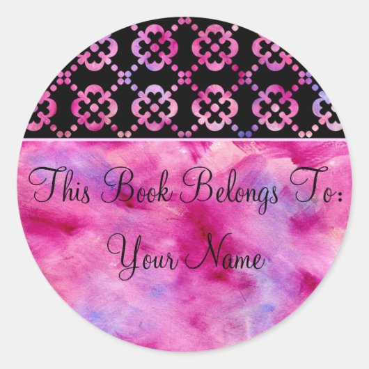 このガーリー本はステッカーに属している ラウンドシール (正面)