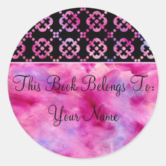 このガーリー本はステッカーに属している ラウンドシール