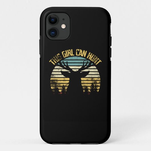 このガールキャン狩りクラシック Case-Mate iPhoneケース (裏面)