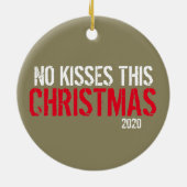 このキスおもしろい猫の舌 セラミックオーナメント (裏面)