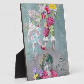 このキスの中の小さな私の心 フォトプラーク (側面)